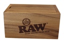 RAW - Holzbox aus Akazienholz mit Schiebedeckel groß