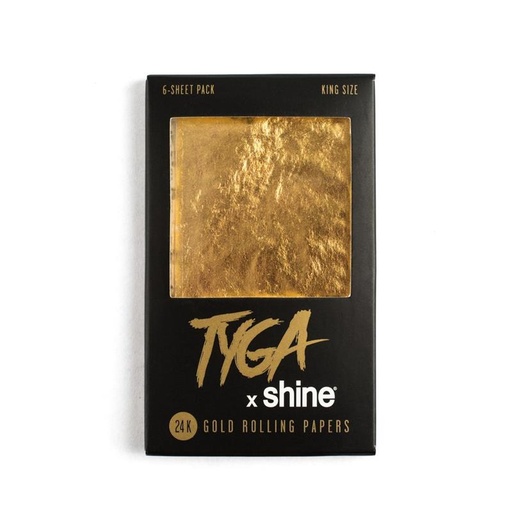 SHINE - Gold Paper - Tyga x Shine King Size 6-Sheet Pack