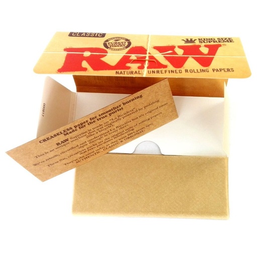 RAW – CLASSIC / SUPREME – King Size Papers