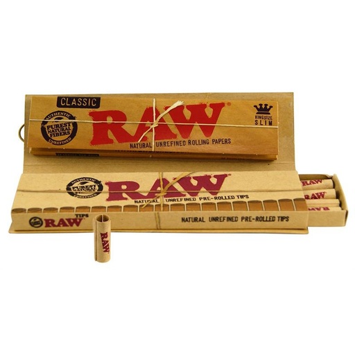 RAW - CLASSIC - Connoisseur (Pre-RolledTips)