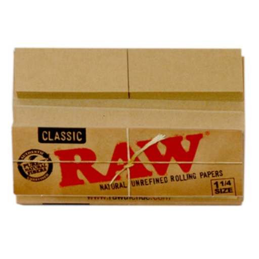 RAW - CLASSIC - Connoisseur / 1¼  Size Papers + Tips