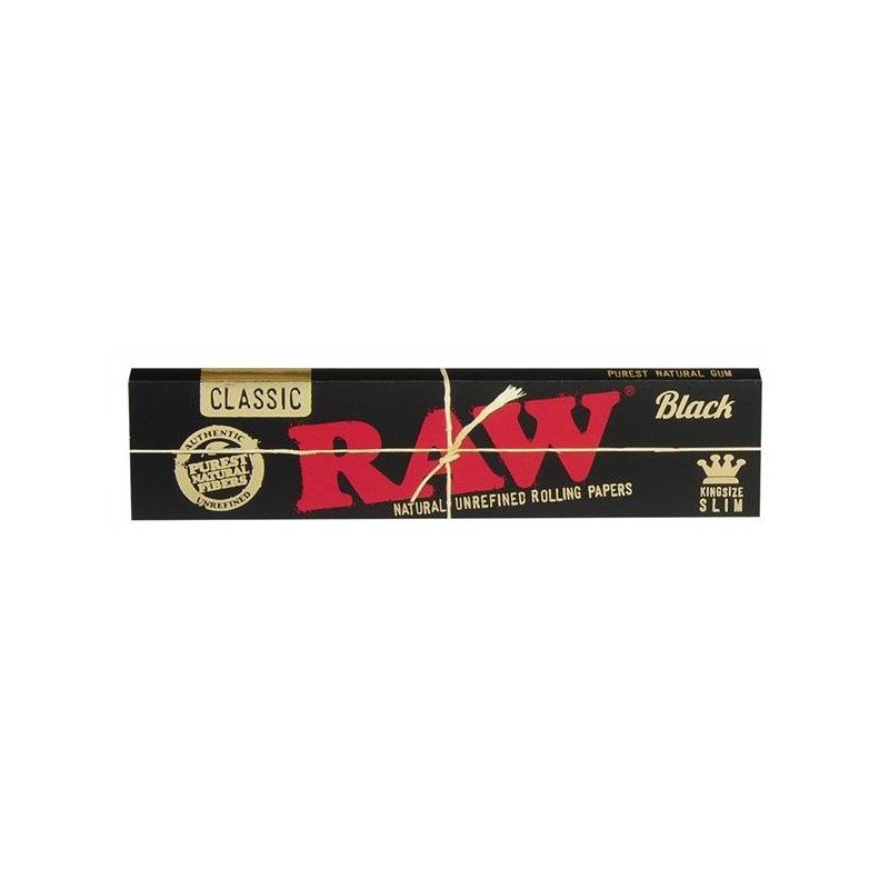 RAW Black King Size Slim Papers