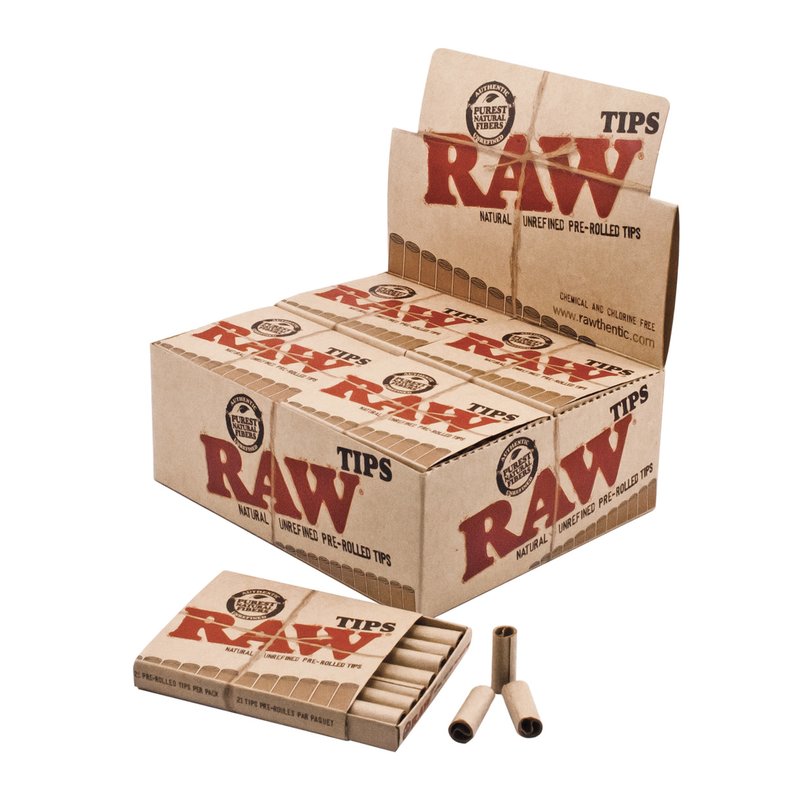 RAW - Authentic Pre-Rolled Tips