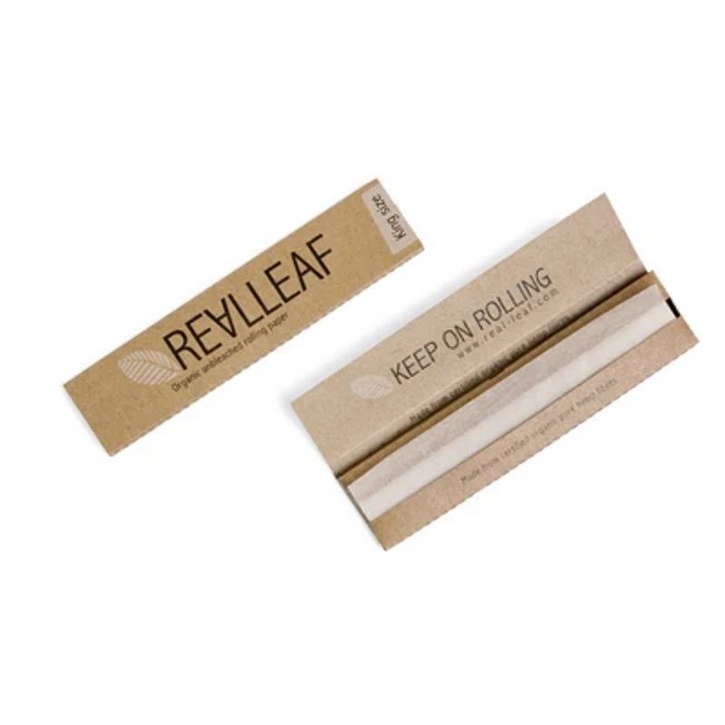 REAL LEAF - Organic  King Size Papers