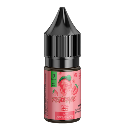 REVOLTAGE - E-Liquid - 10ml 0mg/l Erdbeere