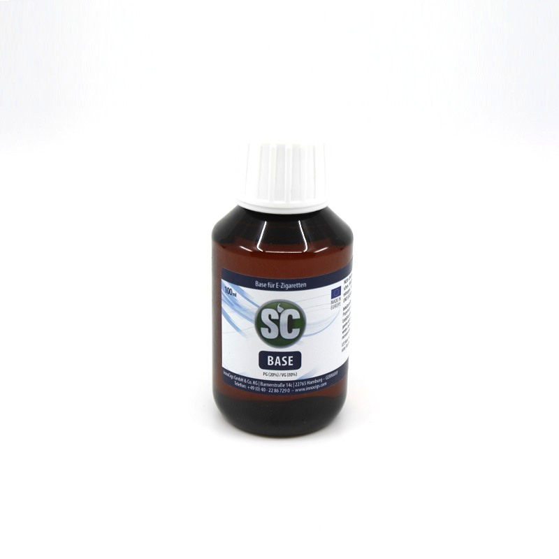 SC Base 100ml - ohne Nikotin - 20% PG / 80 %VG