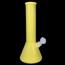 Silikon - Bong | Ice | Glaskopf | Gelb