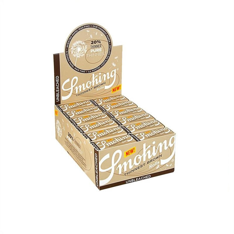 [22729] Smoking - THINNEST BROWN - 4 Meter Rolls