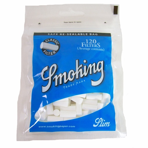 SMOKING Slim Filters, 120Stück,  Ø: 6mm