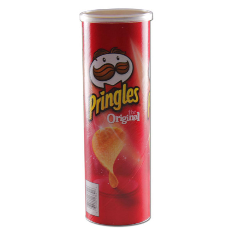 [23041] Versteckdose | Pringels Chips Dose | The Original | rot