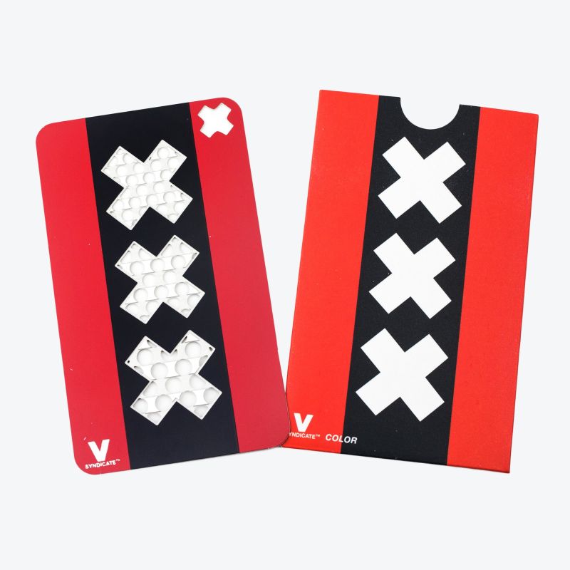 [22945] V-Syndicate - Grinder Card - XXX Rot/Schwarz