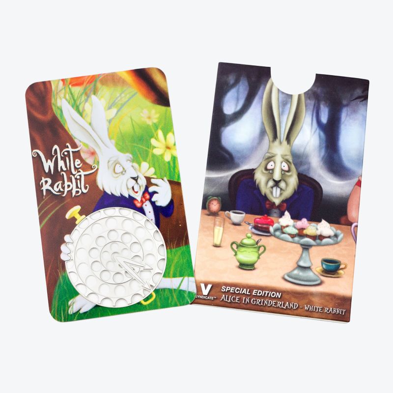 [22932] V-Syndicate - Grinder Card - Alice in Grinderland White Rabbit