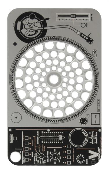 V-Syndicate Grinder Card - Metall-Grinderkarte - Groove