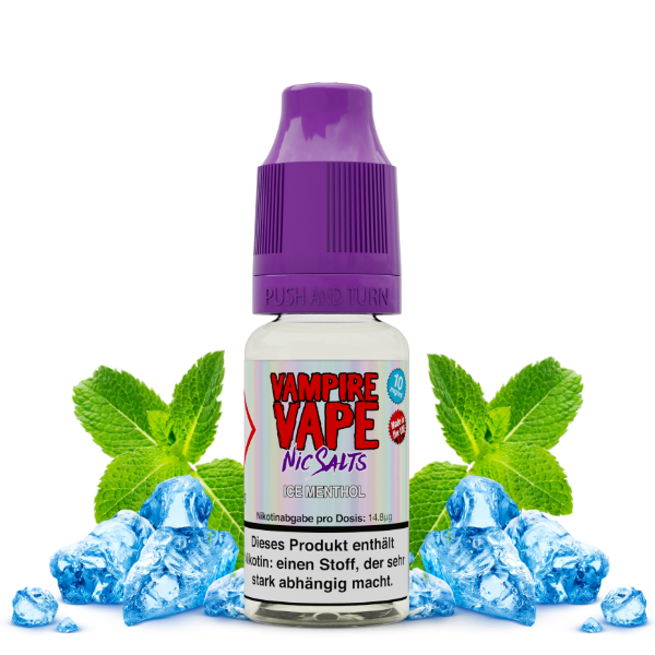 VampireVape - Ice Menthol Nic Salt - 20 mg/ml Nikotinsalz - 10 ml Liquid