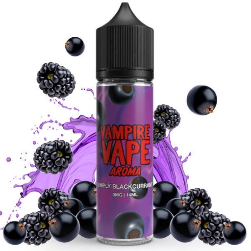 VampireVape - Simply Blackcurrant Longfill Aroma | 14 ml