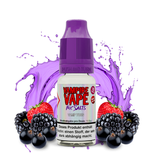 VampireVape - Vamp Toes 10 ml Nic Salts | 10 mg