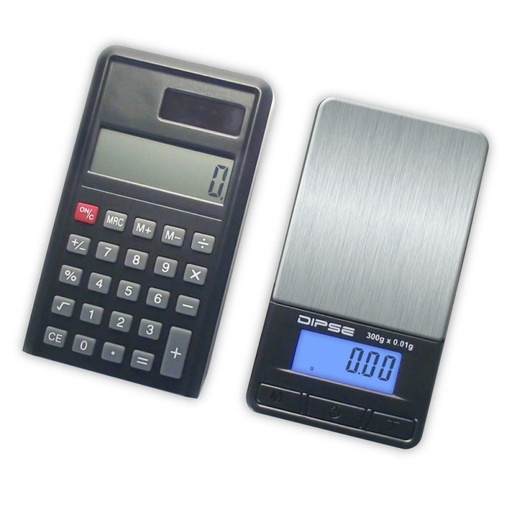 DIPSE CA Serie Digitale Taschenwaage mit Taschenrechner - 300g x 0,01