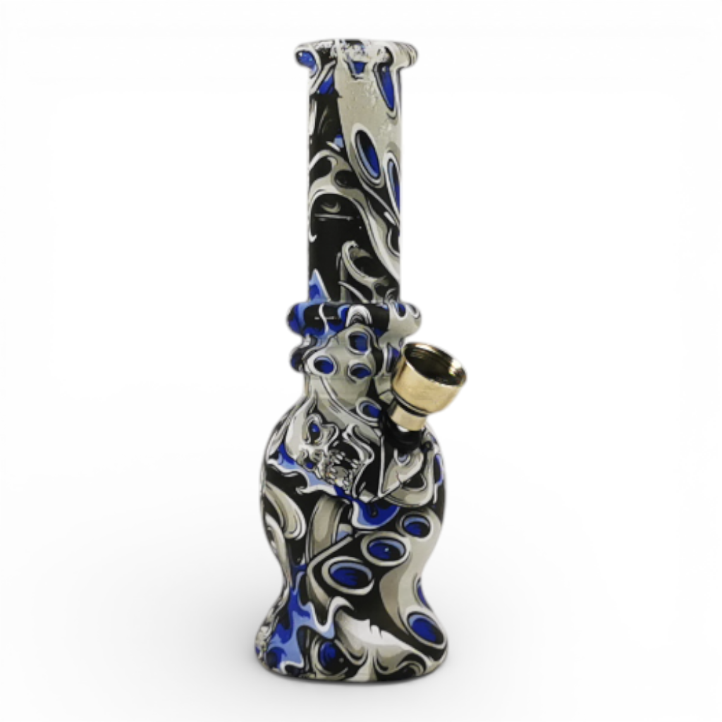 Mini Glas Bong "Comic"