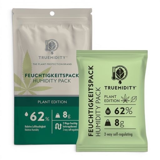 TRUEMIDITY 2-Wege Feuchtigkeitsregulator 62% - Curing Pack