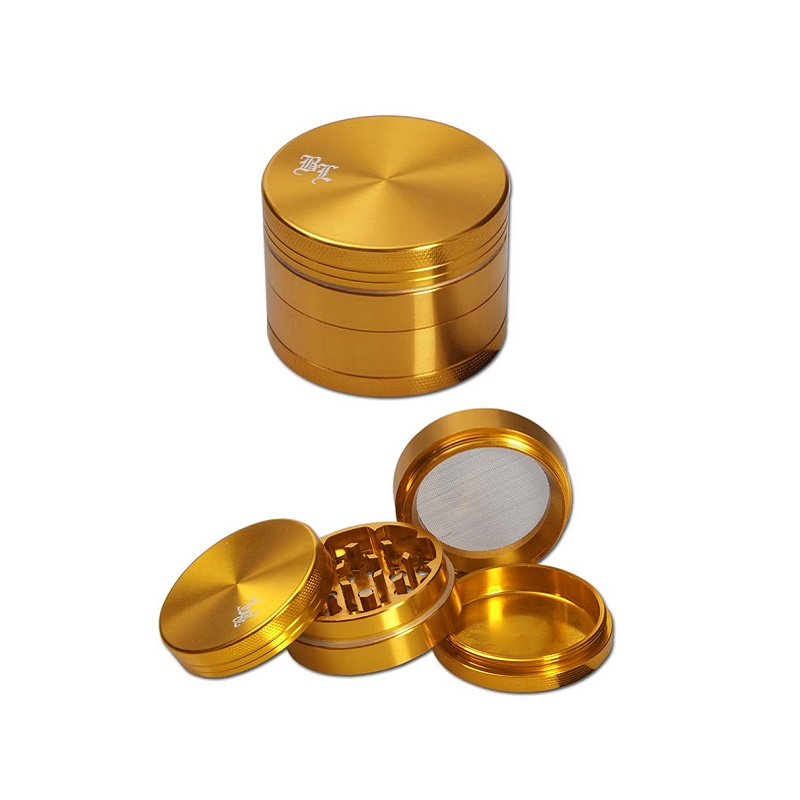 Black Leaf - 4-Teil-Alu-Grinder