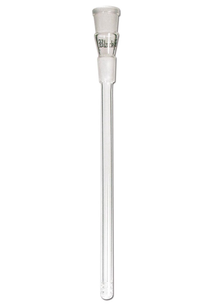 [20456-1] Black Leaf Chillum - Loch Diffusor - 14.5/14.5mm (12cm)