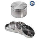 Black Leaf - Edelstahl-Grinder - STEELY DAN