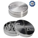 Black Leaf - Edelstahl-Grinder - STEELY DAN