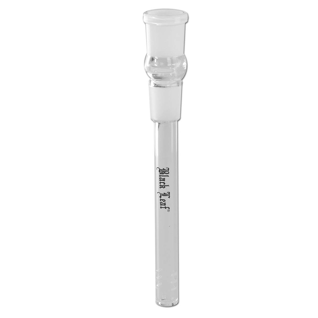 [20461-1] Black Leaf Chillum - Schlitz Diffusor 18.8 mm (10cm)