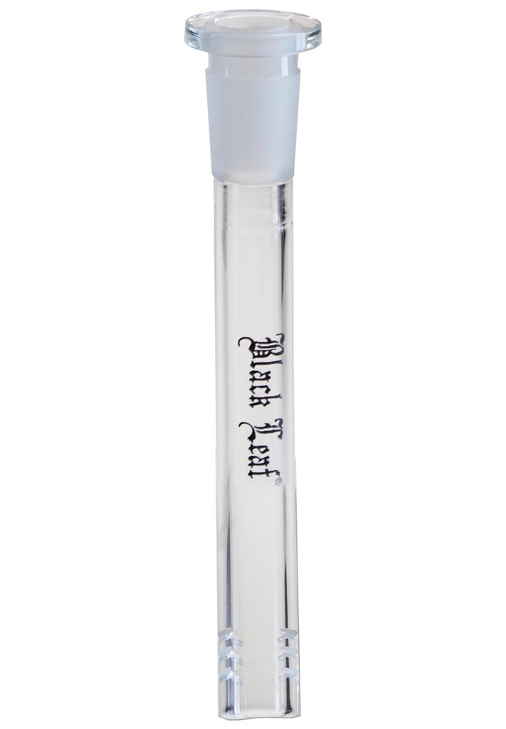 [20462] Black Leaf Chillum - Schlitz Diffusor 18.8/14.5mm