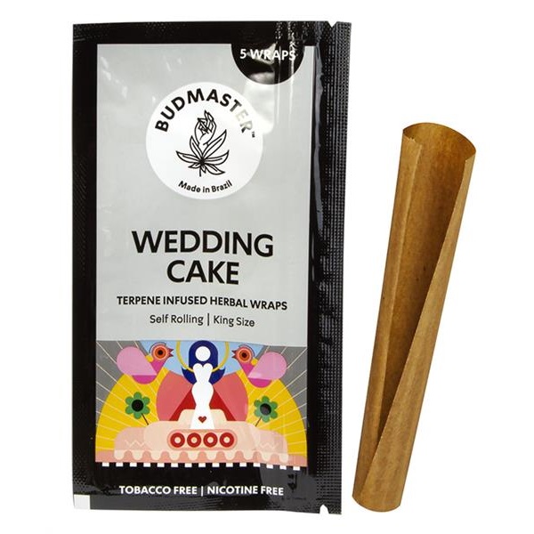 Budmaster Blunts King Size mit Terpenen, 5er Packung