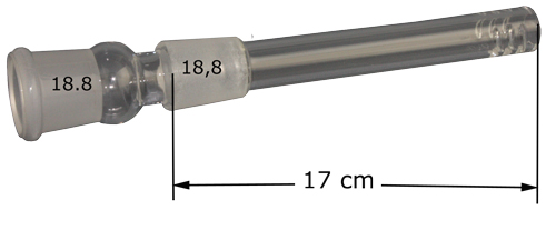 Bam Bam Bohle Chillum - Schlitz Diffusor - 18.8/18.8mm