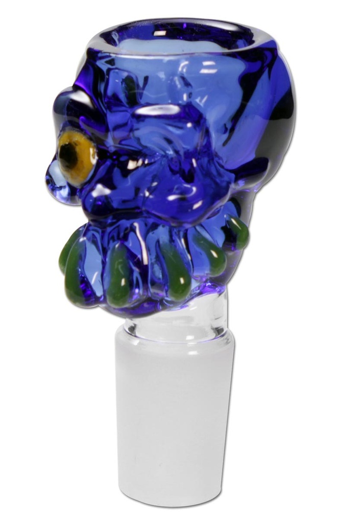 GLAS Steckkopf Zombie 18.8er