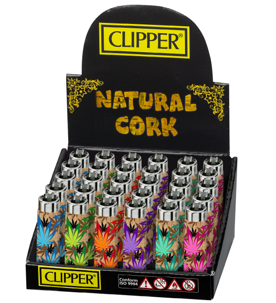 [20835-1] CLIPPER COVERS Cork Large Leaves FF (Motiv 1)