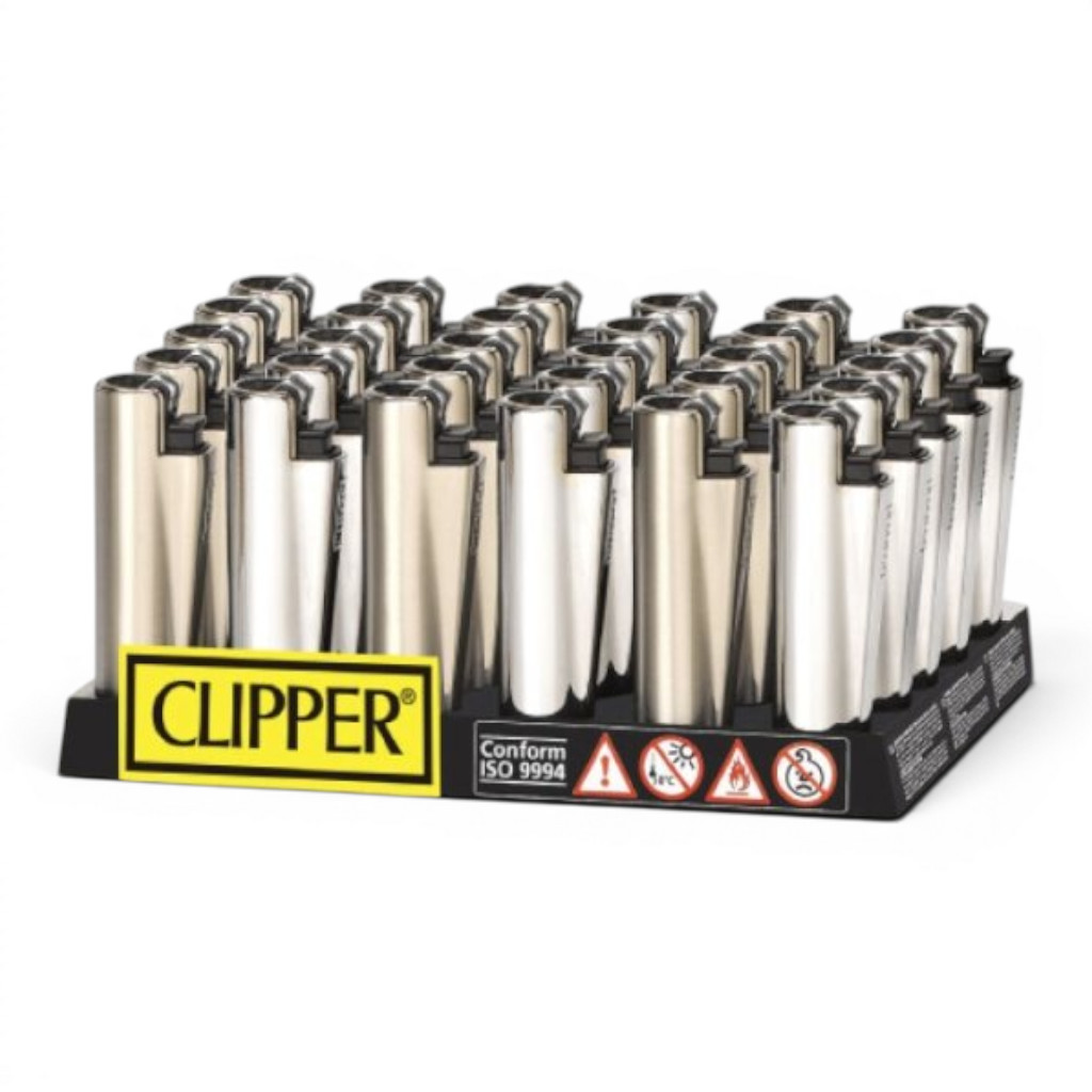 [20840-1] CLIPPER COVERS Metal Micro Silver (Shiny)