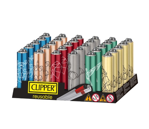 CLIPPER COVERS Metal Micro Symmetry Animals