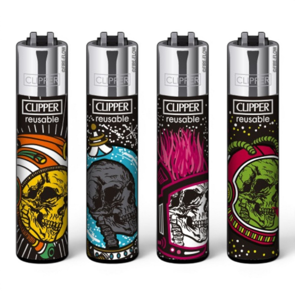 CLIPPER CLASSIC Large Astro Skulls #2
