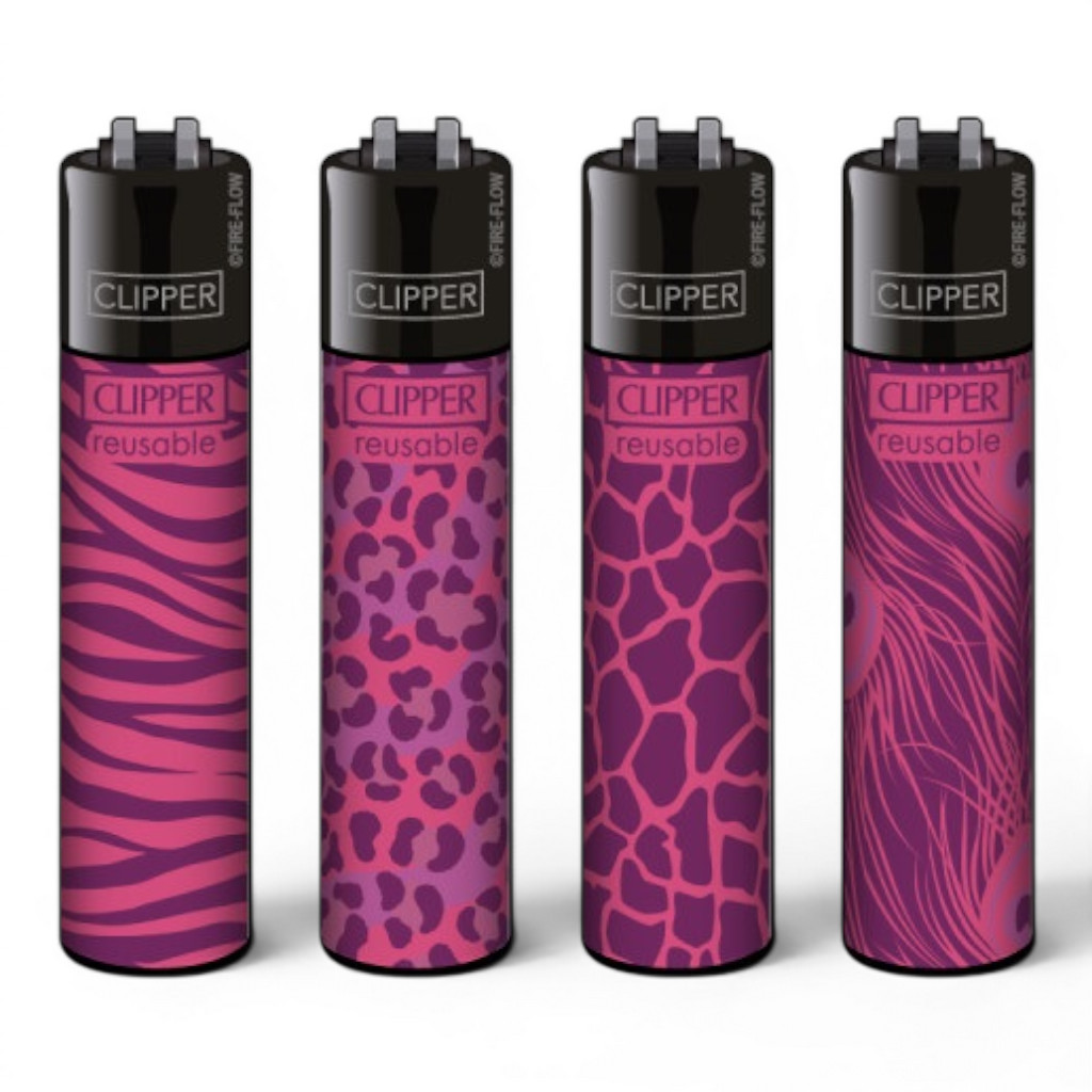 CLIPPER CLASSIC Large Pink Wildlife
