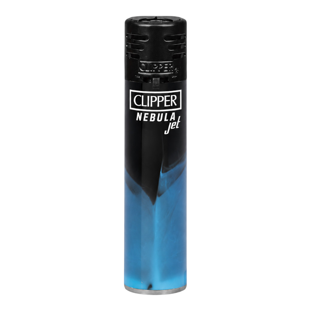 [20799-5] CLIPPER CLASSIC Large Jet Flame Dark Nebula (Blau)