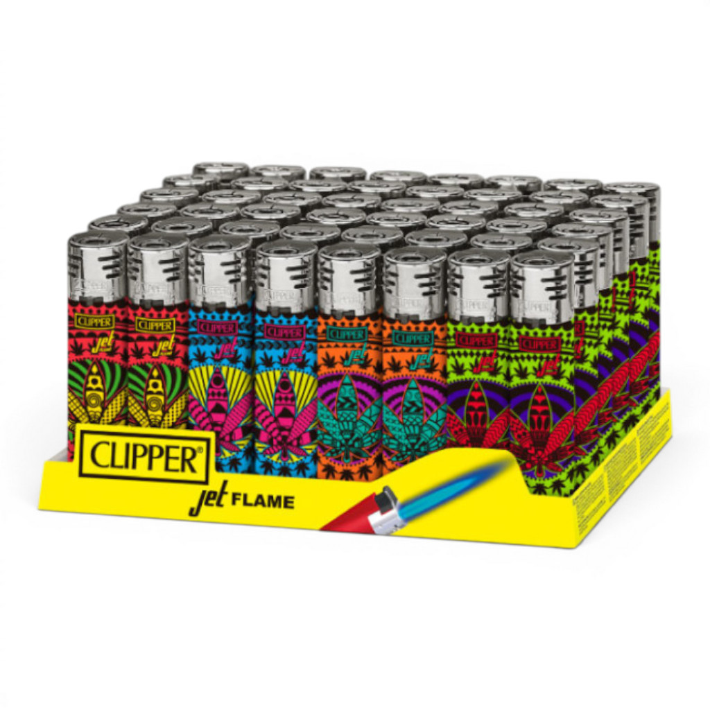 [20800-1] CLIPPER CLASSIC Large Jet Flame Mandala Leaves (Farbe 1)