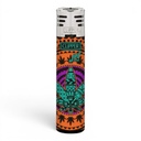 CLIPPER CLASSIC Large Jet Flame Mandala Leaves