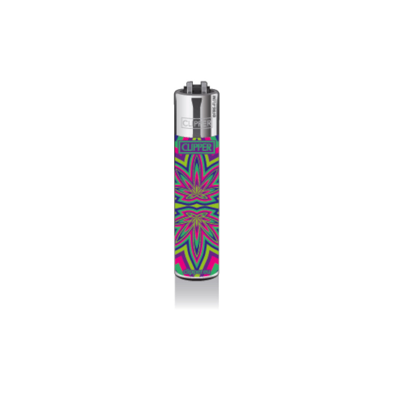 CLIPPER - Feuerzeug | Neon Leaves