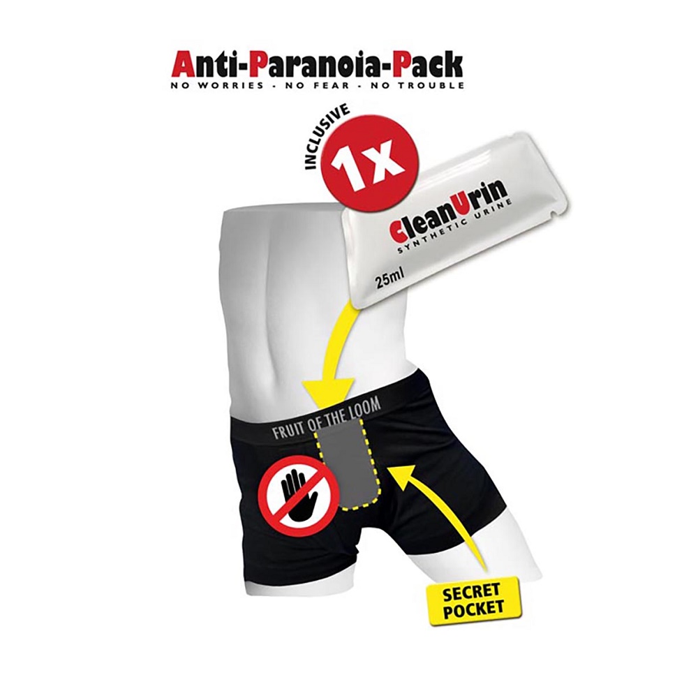 [20692-1] CleanUrin - Anti-Paranoia-Pack Fruit Of The Loom (S-small)