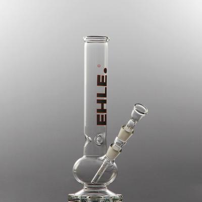 [21220-1] EHLE - Zylinder mit Bauch Eis 250ml NS14,5 (Schwarz-Rot, mit Kickloch, mit Diffusor)