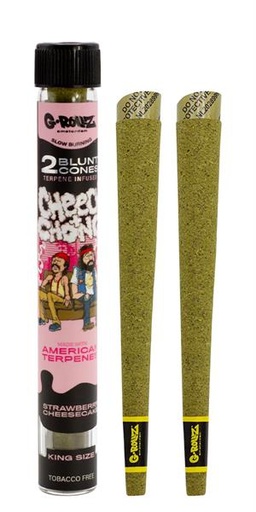G-Rollz "Cheech & Chong" Strawberry Cheesecake Terpene Infused Blunt Cones