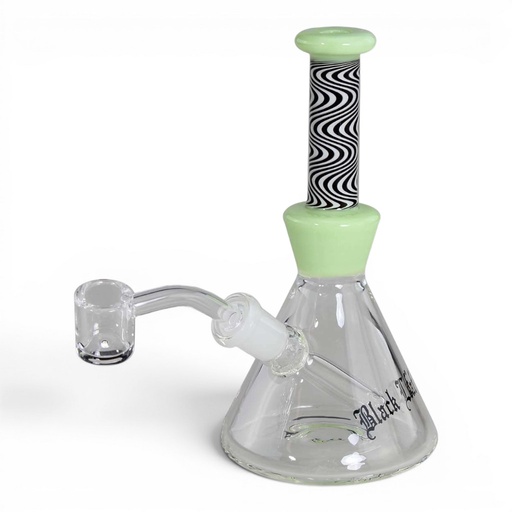 Black Leaf Ölbong/Dab Rig Swirl hellgrün