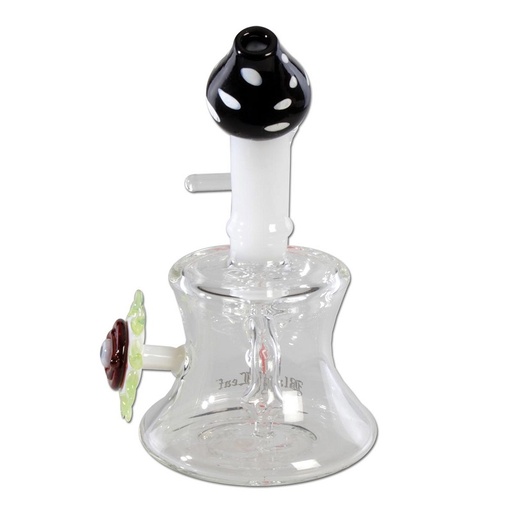 Black Leaf - Mushroom Glasbubbler Kräuter & Öl