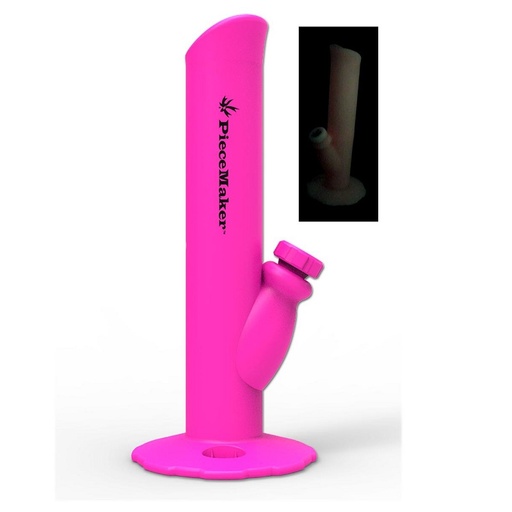 PieceMaker - Kermit / MISS PINKY GLOW - Silikonbong