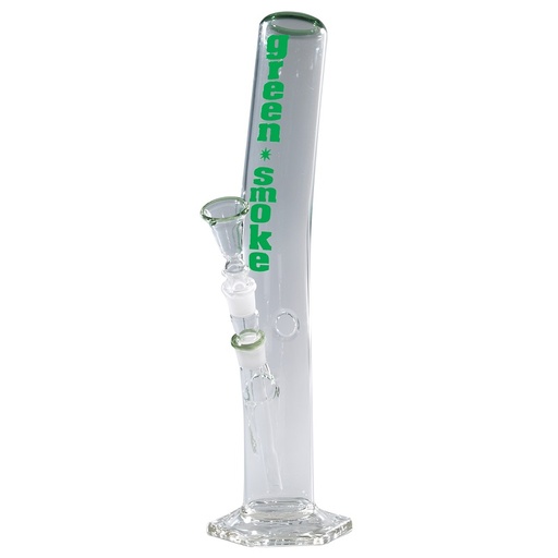 Bam Bam Bhole - Green Smoke - Curved  H 40cm 18,8