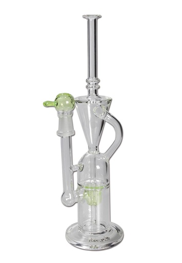Blaze Glass - Recycler Ölpfeife mit Kuppelperkolator