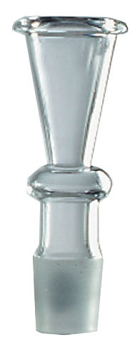 GLAS Steckkopf - Trichter groß - 18.8er